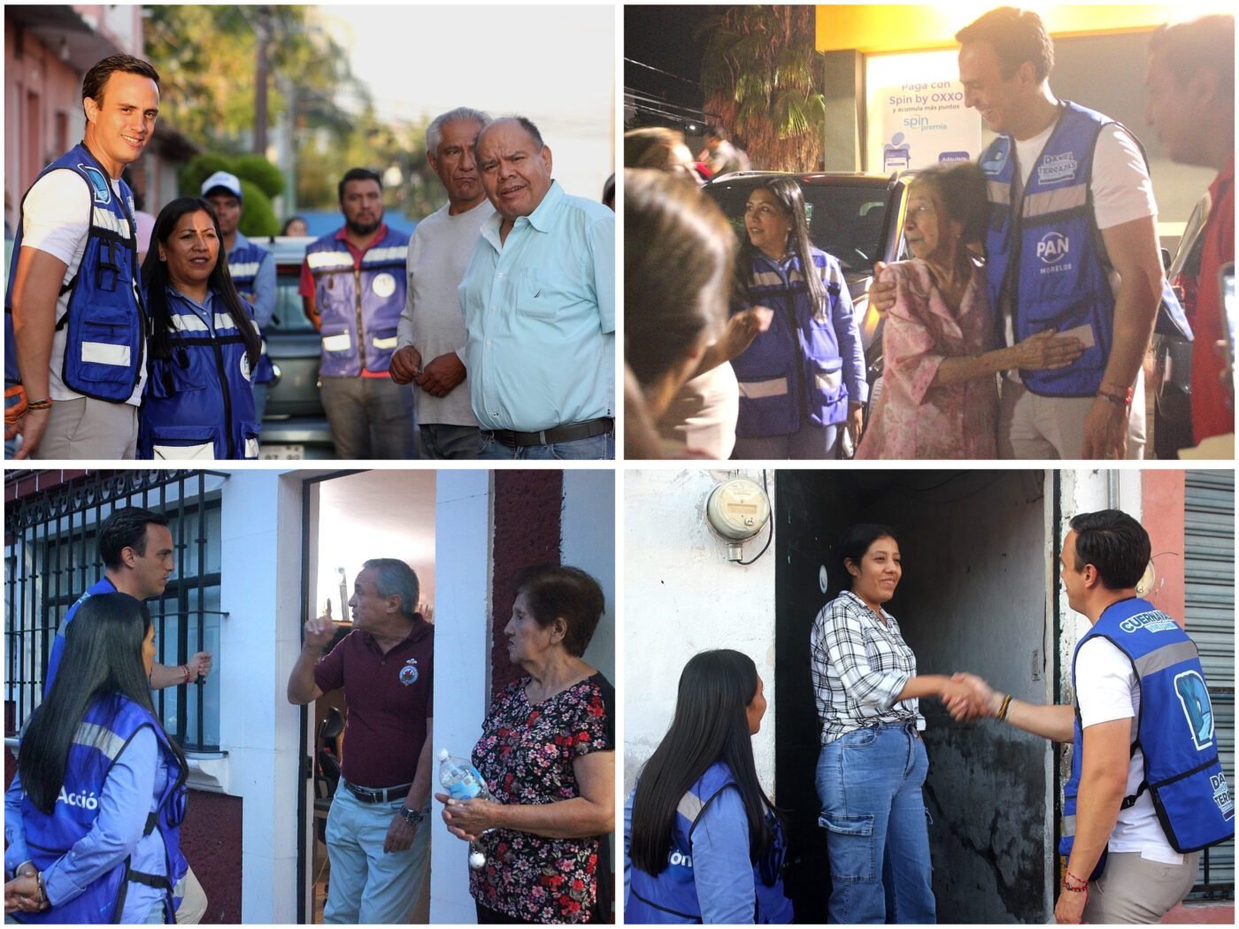 #EnCuernavaca Daniel Martínez Terrazas recorre la colonia El Empleado junto a las familias.