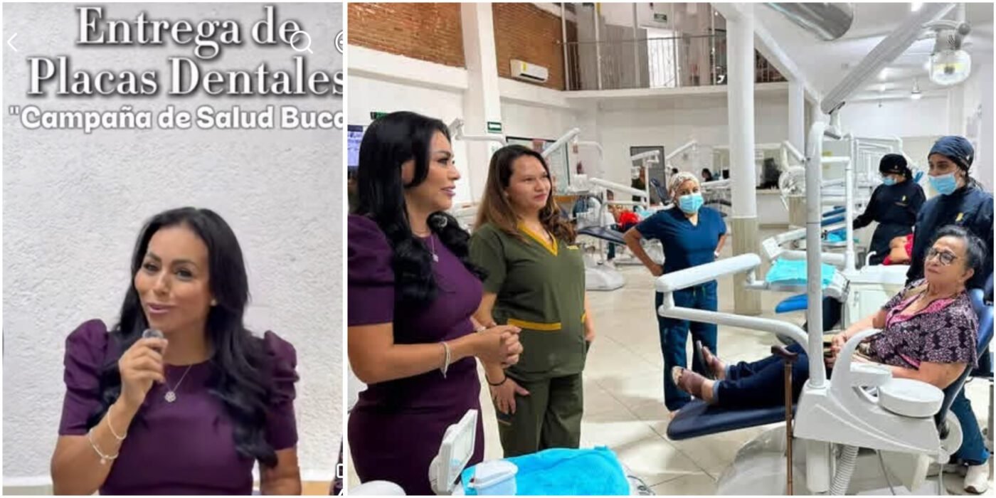 ADULTOS MAYORES RECIBEN SUS PLACAS DENTALES, GESTIÓN DE SANDRA ANAYA.