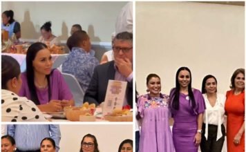 SANDRA ANAYA, DESTACA LABOR DE “MUJER NUNCA PERMITAS” EN DESAYUNO CON CAUSA.