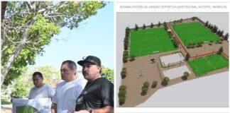 #Jiutepec DIPUTADO RAFAEL REYES GESTIONA REHABILITACIÓN DE UNIDAD DEPORTIVA EN LA COLONIA MOCTEZUMA.