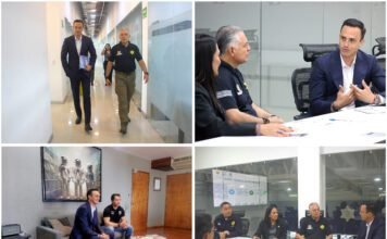 Daniel Martínez Terrazas conoce modelo de seguridad de Querétaro, y aplicarlas en Cuernavaca.