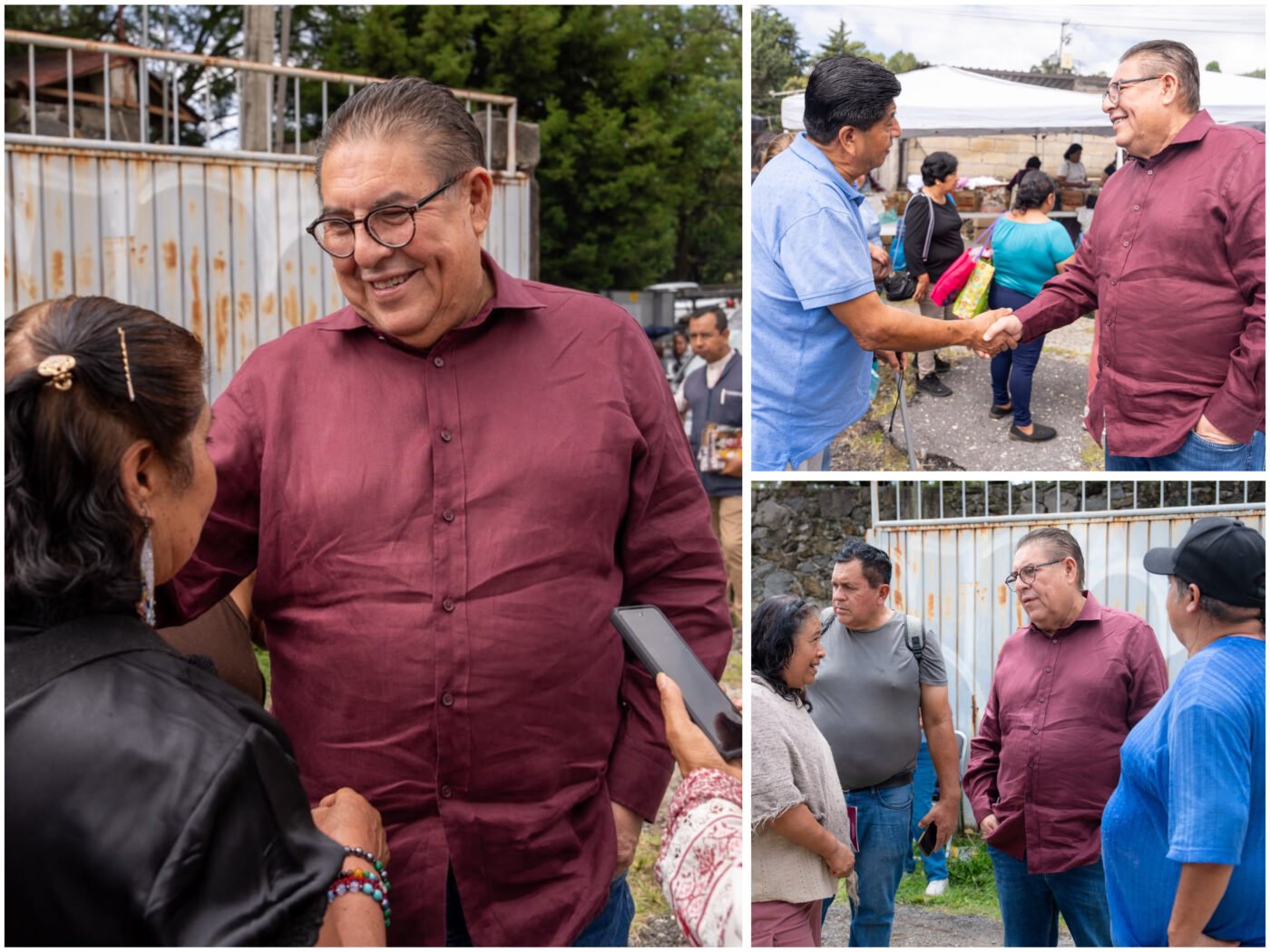 #EnCuernavaca VÍCTOR MERCADO SE REÚNE CON VECINOS DE SANTA MARÍA AHUACATITLÁN.
