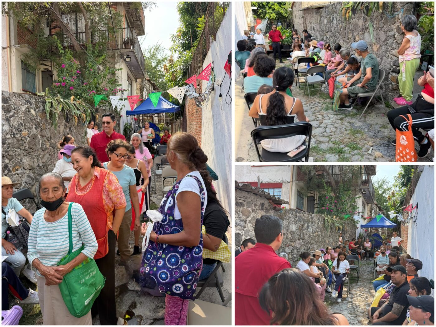 #SiHayDeOtra Luis Machuca dialoga con vecinas y vecinos del Centro de Cuernavaca.