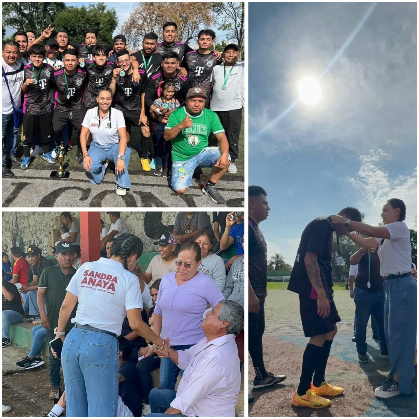 #Cuernavaca “PROMOVER EL DEPORTE, GENERA OPORTUNIDADES PARA LAS FAMILIAS”: SANDRA ANAYA.