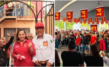 #Morelos TANIA VALENTINA RODRÍGUEZ, TOMÓ PROTESTA AL COMITÉ MUNICIPAL DEL PT EN AYALA.
