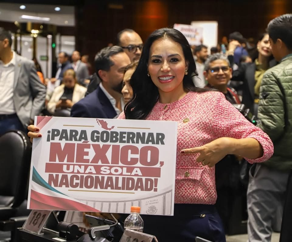 “ELIMINAR DOBLE NACIONALIDAD A CANDIDATA(O): COMPROMISO CON MÉXICO”: SANDRA ANAYA.