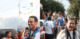 #Cuernavaca Daniel Martínez Terrazas recorre San Antón y escucha a vecinos de la comunidad.