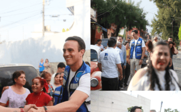 #Cuernavaca Daniel Martínez Terrazas recorre San Antón y escucha a vecinos de la comunidad.