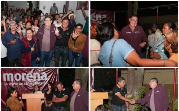 #Morelos Víctor Mercado fortalece el diálogo con habitantes de la colonia Satélite en Cuernavaca.