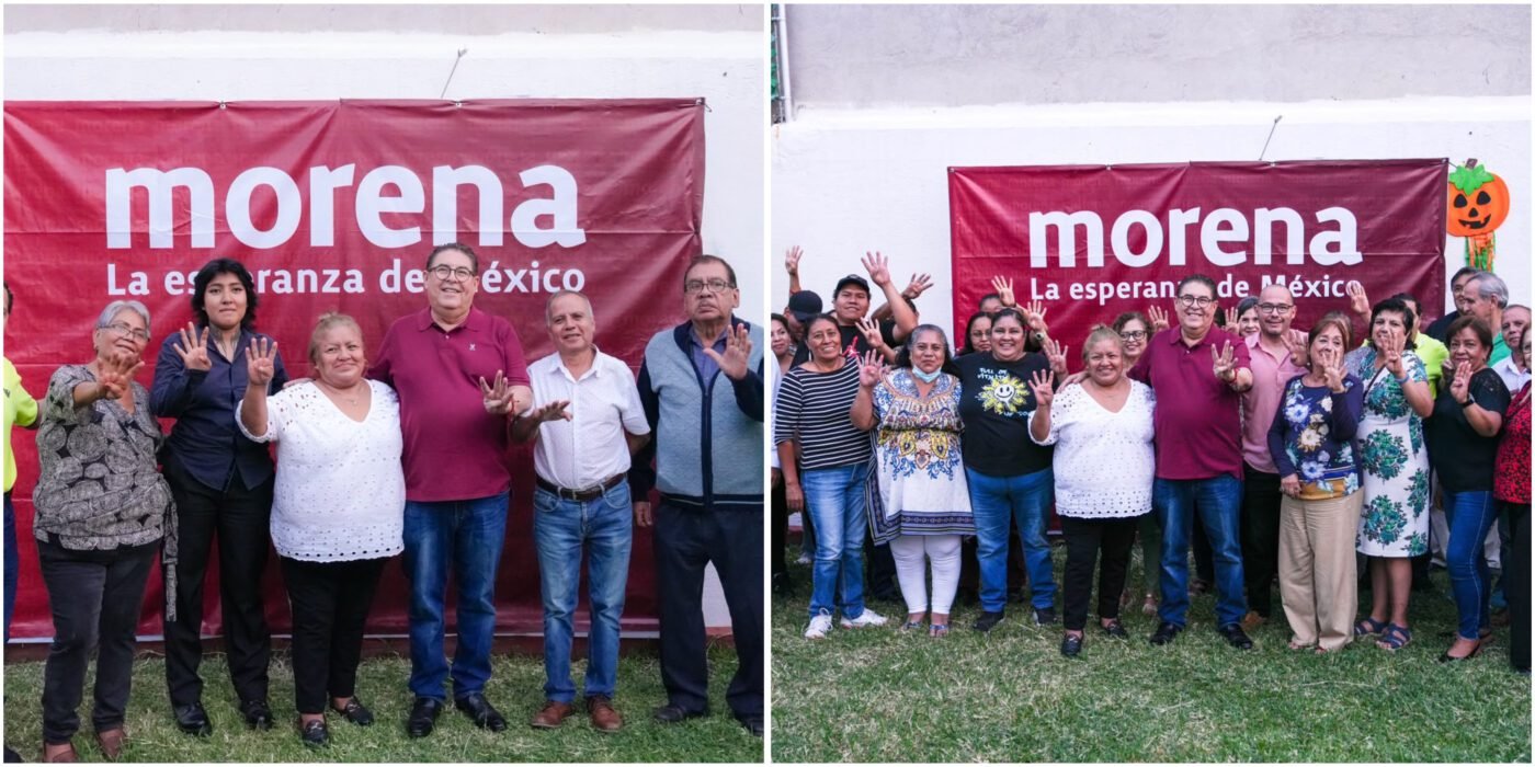 #EnCuernavaca Víctor Mercado dialoga con vecinos de Lomas de la Selva.
