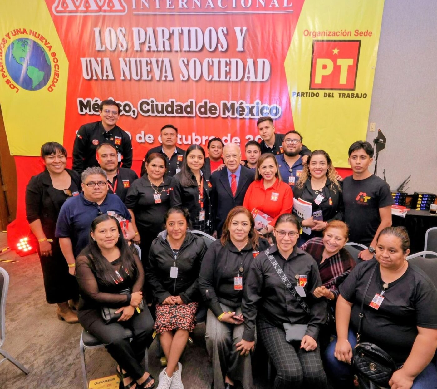 CONCLUYE CON ÉXITO, PARTICIPACIÓN DE PT MORELOS EN ENCUENTRO MUNDIAL DE IZQUIERDA.