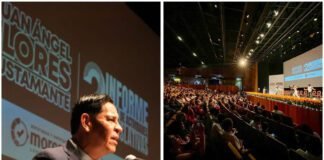 #SegundoInforme Juan Ángel Flores: impulsa leyes contra extorsión, protección a mujeres y mejores condiciones laborales.