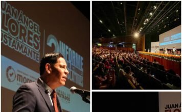 #SegundoInforme Juan Ángel Flores: impulsa leyes contra extorsión, protección a mujeres y mejores condiciones laborales.