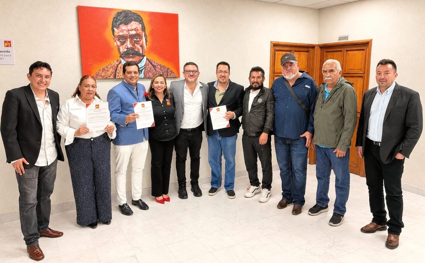 #Capital Entrega Alberto Anaya nombramientos del PT en Cuernavaca; Tania Valentina fortalece estructura.