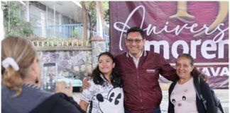 #Cuernavaca A 15 años de Morena, Luis Machuca refrenda su trayectoria y compromiso con la transformación.