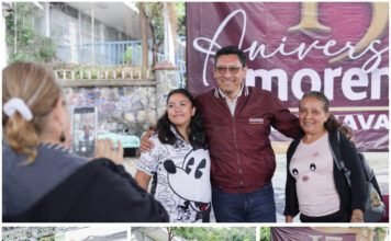 #Cuernavaca A 15 años de Morena, Luis Machuca refrenda su trayectoria y compromiso con la transformación.