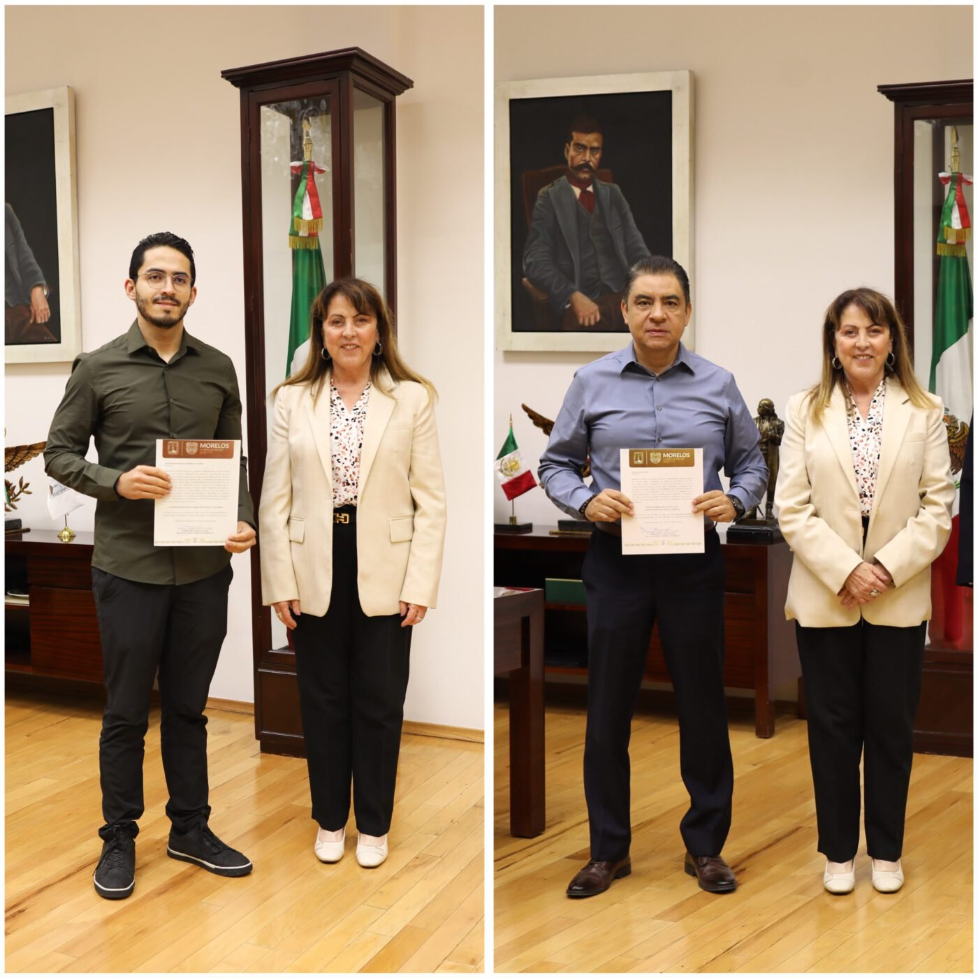 DESIGNA MARGARITA GONZÁLEZ SARAVIA A NUEVOS TITULARES DEL IEBEM Y DEL INSTITUTO DE RADIO Y TV.