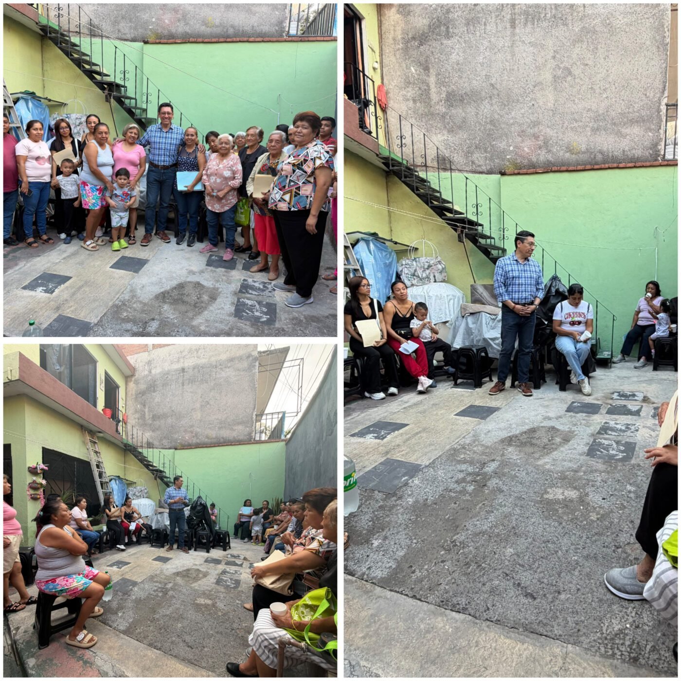 #SiHayDeOtra Luis Machuca mantiene diálogo con vecinos de distintas colonias de Cuernavaca.