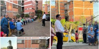 #Cuernavaca Luis Machuca continúa recorriendo las colonias y escuchando a sus habitantes.