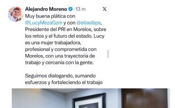 #Atención LUCY MEZA TOMA FUERZA EN EL PRI RUMBO A CUERNAVACA PARA EL 2027