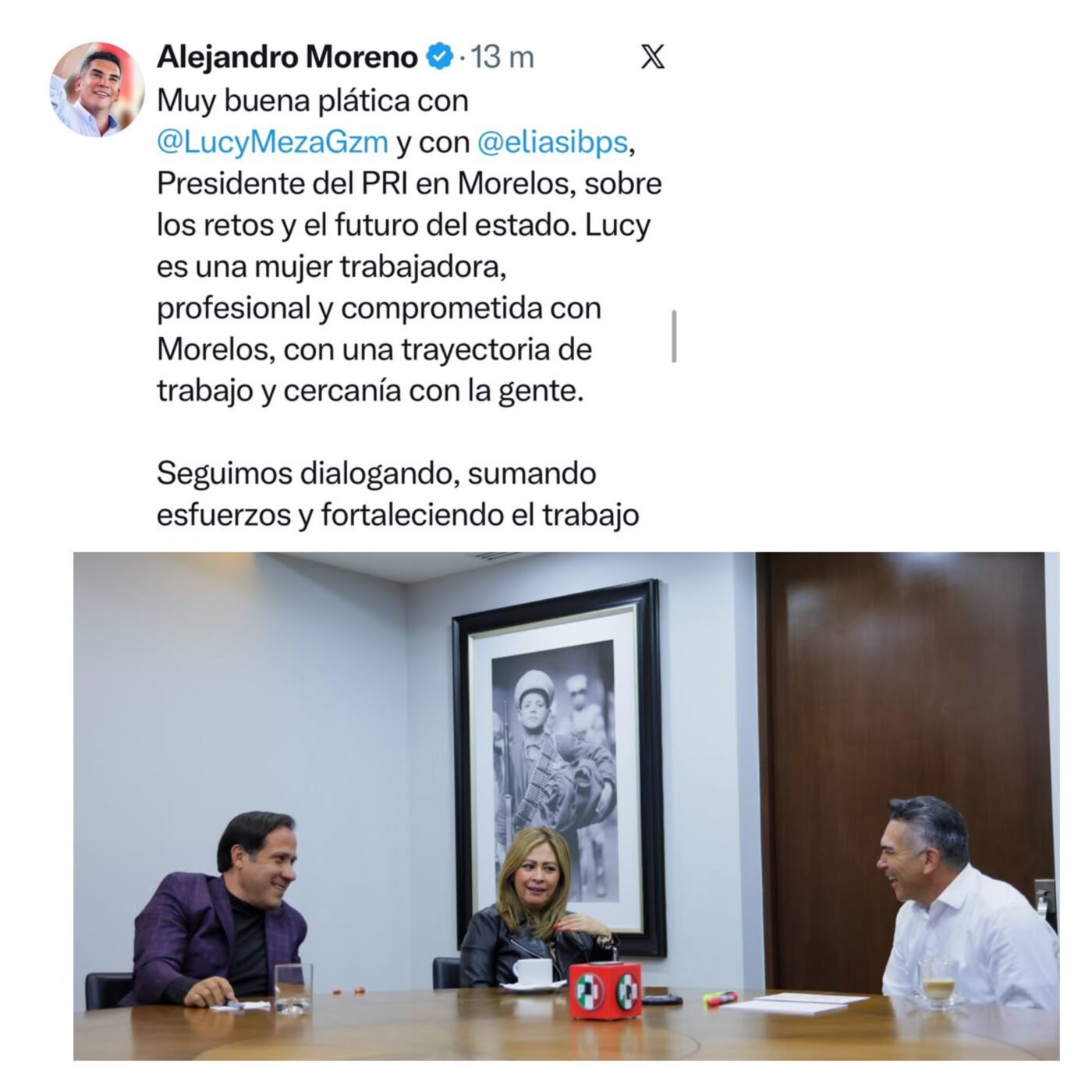 #Atención LUCY MEZA TOMA FUERZA EN EL PRI RUMBO A CUERNAVACA PARA EL 2027