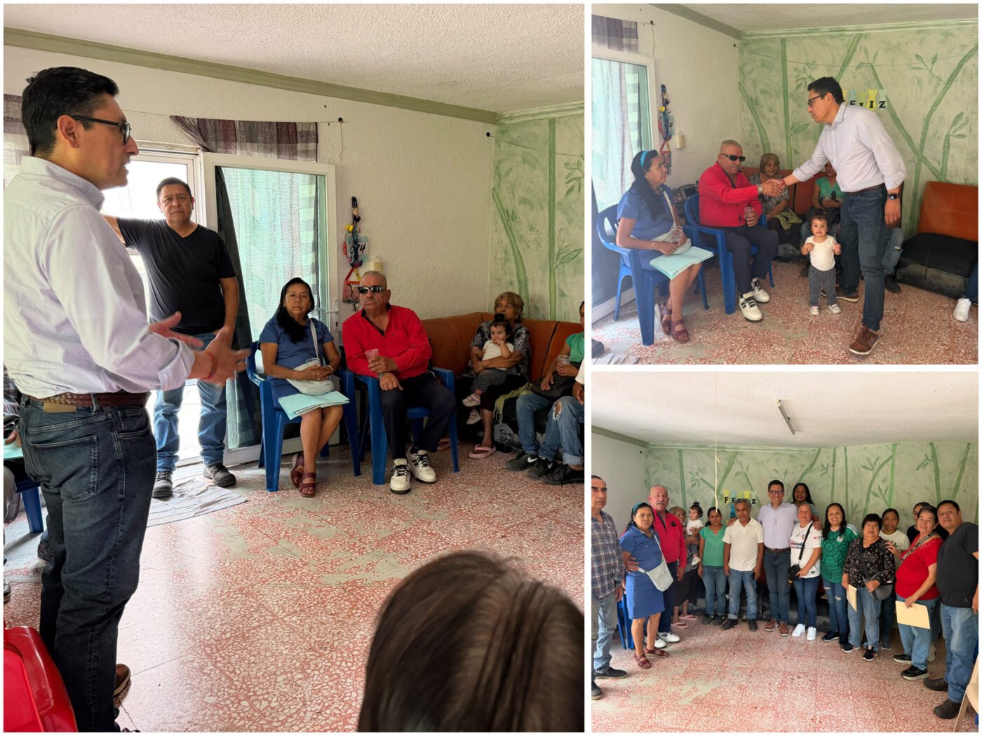 #Cuernavaca Luis Machuca con familias en Ahuatepec propone acciones reales ante las necesidades de la capital.