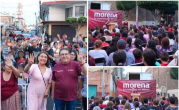 #Morelos Víctor Mercado reafirma su compromiso con Cuernavaca desde la colonia Carolina.