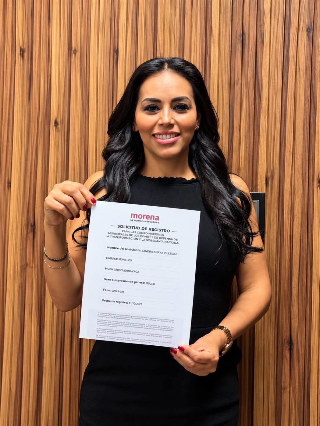 #VaPorEllas “Cuernavaca es mi hogar y mis raíces”: Sandra Anaya, va por la coordinación en Morena.