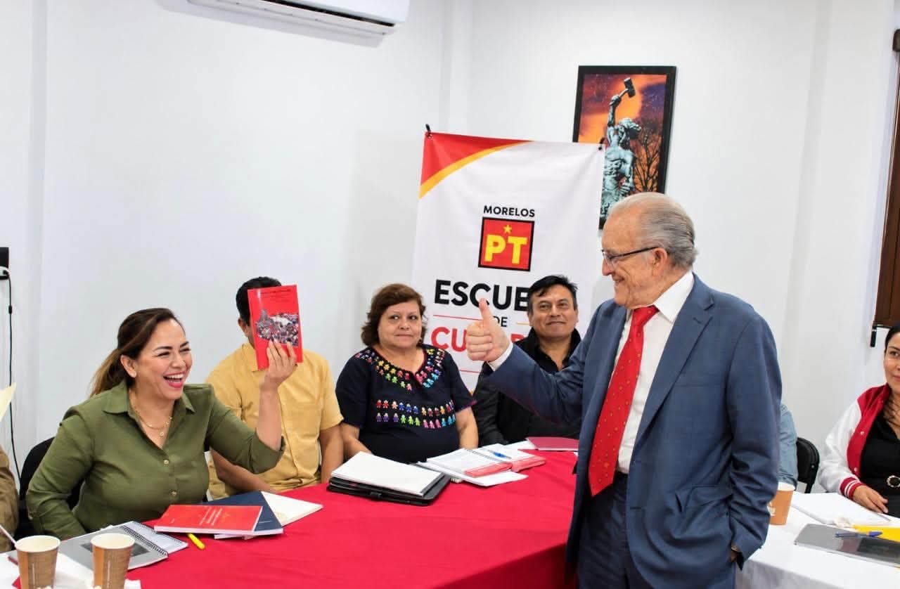#Morelos “LA FORMACIÓN IDEOLÓGICA FUNDAMENTAL PARA FORTALECER AL PT”: TANIA VALENTINA.